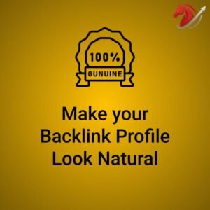 Organic SEO company creates a natural backlink profile - image